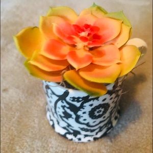 1 Emma Bridgewater Espresso Cup with Faux Plant